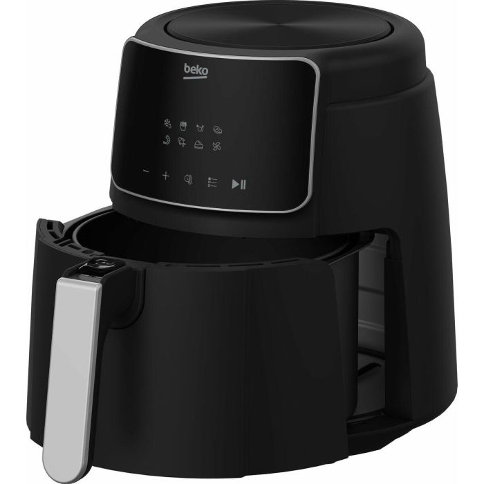 Beko FRL2244B Freidora sin Aceite Multifunción 1500W 3.9L (0.8kg patatas) 8 Programas Pantalla Táctil Negra 1