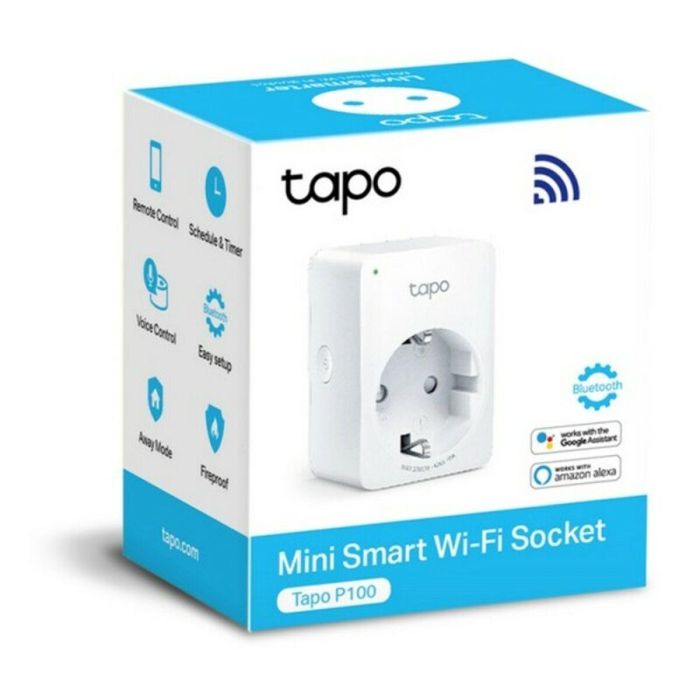 Enchufe Inteligente TP-Link TAPOP100-PK1 2300W 1 Enchufe Inteligente TP-Link TAPOP100-PK1 2300W 1