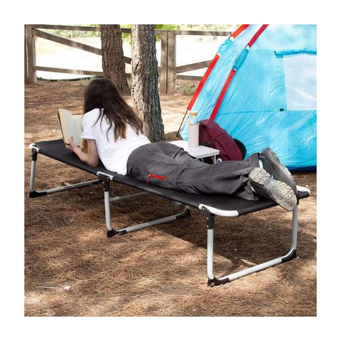 Cama playa acero plegable 186x58x35cm 1