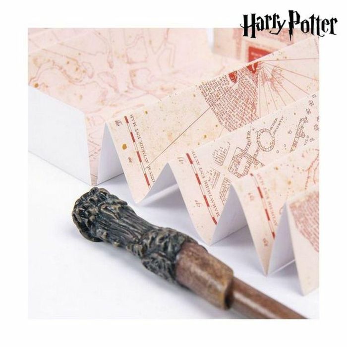 Cuaderno de Notas + Bolígrafo Gryffindor Harry Potter Harry Potter Rojo 7