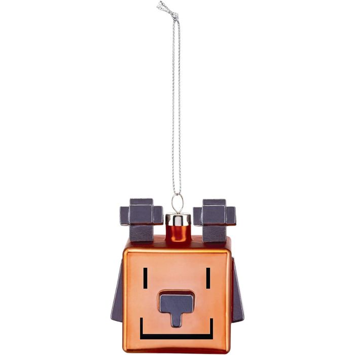 Alessi GJ02 Bola de Navidad Dear Deer Cube diseño videojuego, vidrio soplado decorado a mano Alessi GJ02 Bola de Navidad Dear Deer Cube diseño videojuego, vidrio soplado decorado a mano