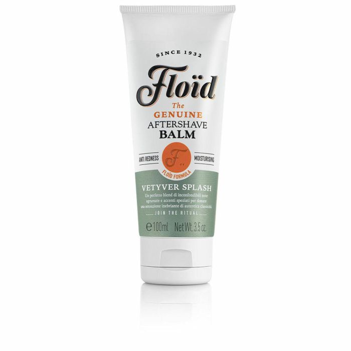 Floïd Bálsamo After Shave Vetyver Splash 100 ml Cuidado de la Barba Hidratante Refrescante para Hombre