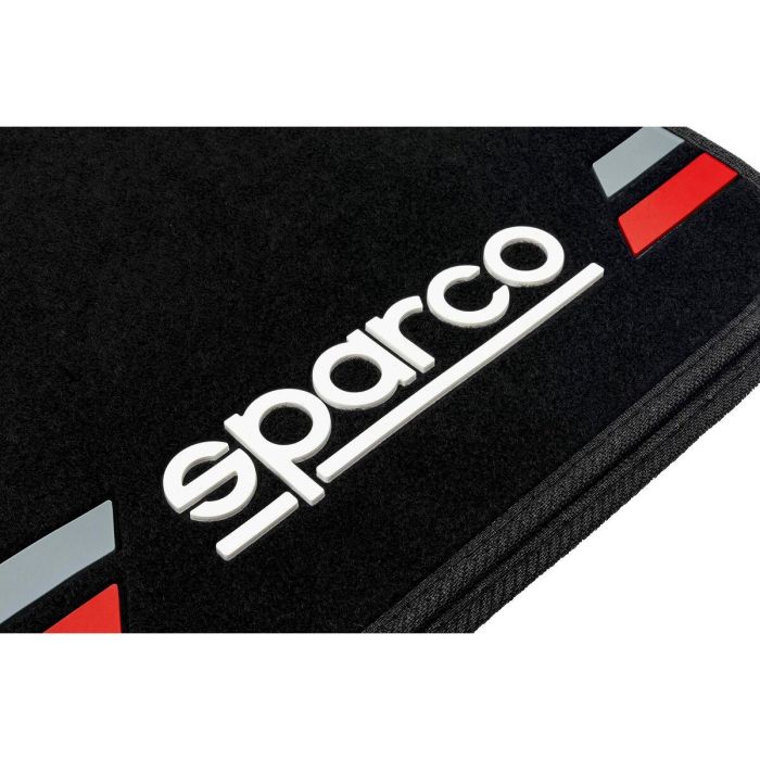 Set de Alfombrillas para Coche Sparco SPCF508RD Rojo 2 Set de Alfombrillas para Coche Sparco SPCF508RD Rojo 2