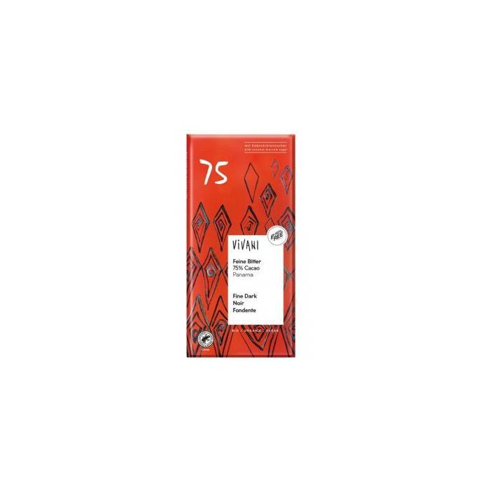 Chocolate Negro Panama 75% Azucar Coco 80Gr. Vegan Chocolate Negro Panama 75% Azucar Coco 80Gr. Vegan