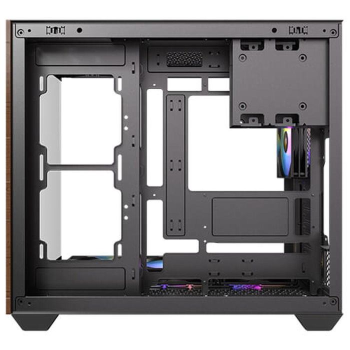 Antec CX800 Midi Tower PC Negro/Madera con Ventana Lateral y Ventiladores Preinstalados (2x 120mm Laterales, 1x 120mm Trasero) 2