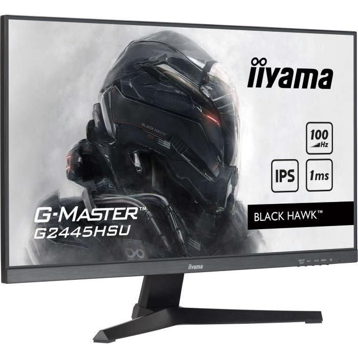 Iiyama Pantalla 23.8", Ips, 100Hz, Hdmi X1 (V.1.4), Displayport X1 (V.1.2), Altavoz Integrado. Mprt 1Ms 2