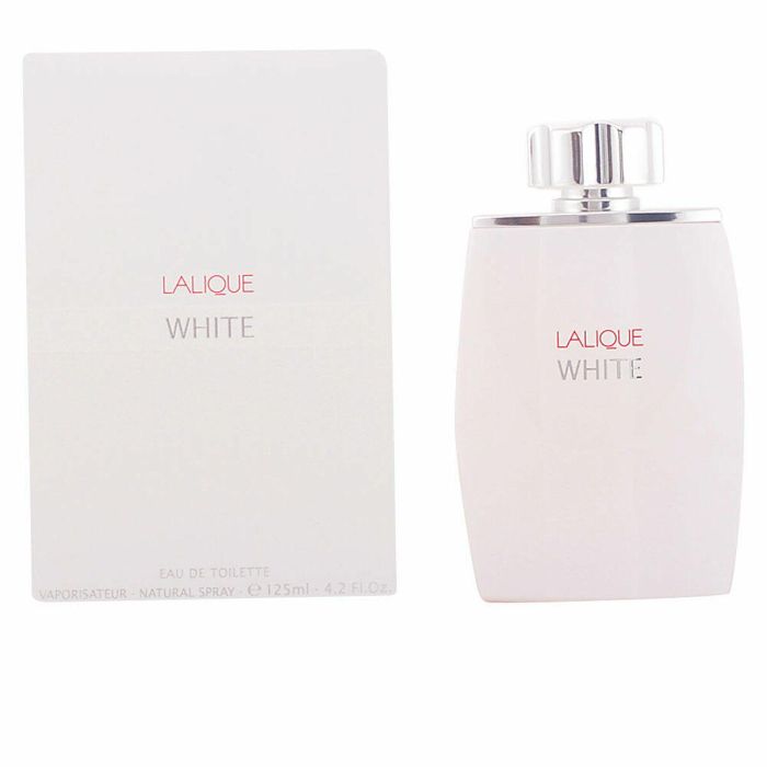 Lalique White Eau de Toilette para Hombre Vaporizador 125 ml, Fragancia Cítrica Aromática con Notas Amaderadas