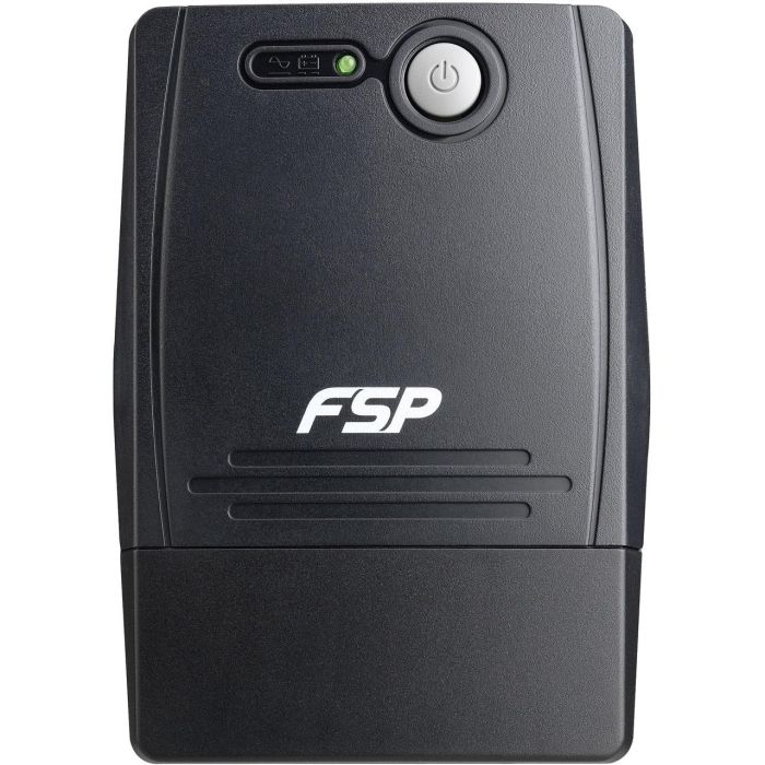 FSP FP 800 Line-interactive UPS 800VA / 480W con 2 tomas Schuko y AVR - Torre Negro 1 FSP FP 800 Line-interactive UPS 800VA / 480W con 2 tomas Schuko y AVR - Torre Negro 1