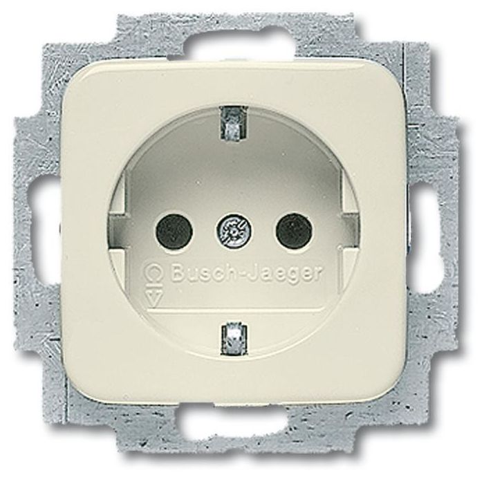 BUSCH JAEGER BJ 20EUC-212 Steckdosen-Einsatz Busch-Duro 2000 SI weiß 0 BUSCH JAEGER BJ 20EUC-212 Steckdosen-Einsatz Busch-Duro 2000 SI weiß 0