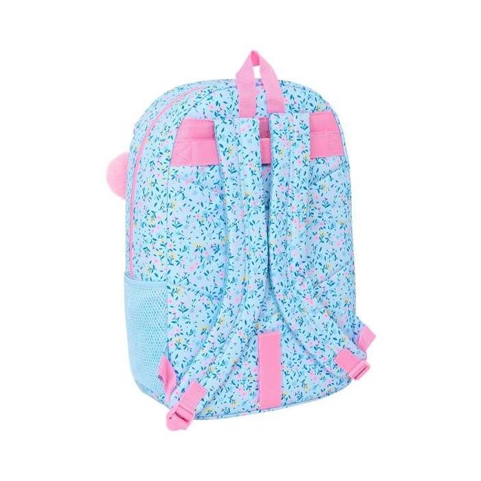 Mochila Escolar Vicky Martín Berrocal Paraíso Azul Rosa 30 x 46 x 14 cm 1