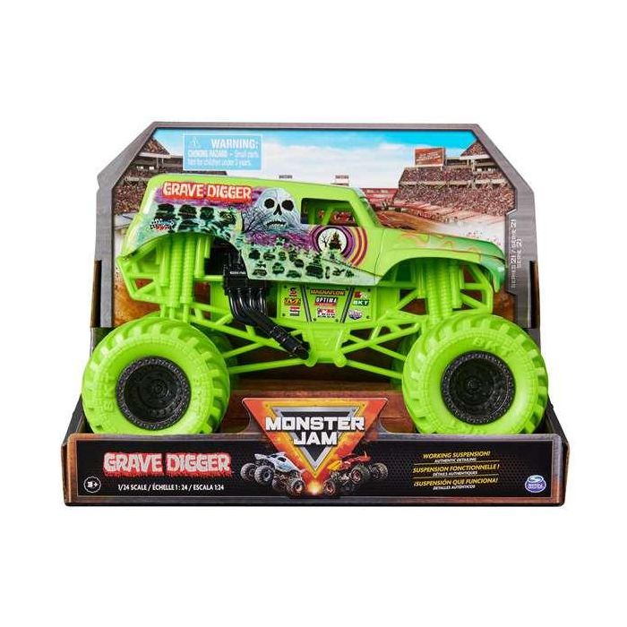 Spin Master Coche Monster Jam Escala 1:24 14,92x21,27x13,65cm Modelos Surtidos 19
