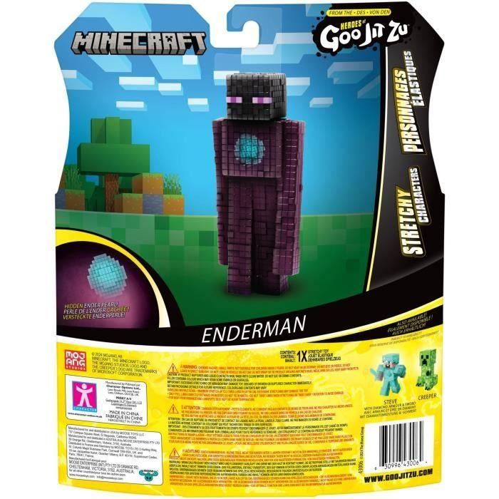 Heroes Of Goo Jit Zu HER0630996430064 Figura de Acción Minecraft Enderman 11 cm 3 Heroes Of Goo Jit Zu HER0630996430064 Figura de Acción Minecraft Enderman 11 cm 3