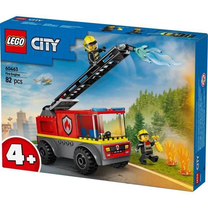 Camión De Bomberos Con Escalera 60463 Lego City 5 Camión De Bomberos Con Escalera 60463 Lego City 5