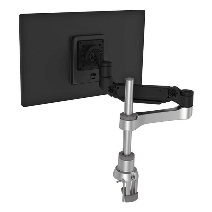 R-Go Tools R-Go Caparo 4 D2, Circular Single Monitor Arm, Desk Mount, Gas Spring, 3-9kg, Black-Silver, Low Carbon Footprint 1