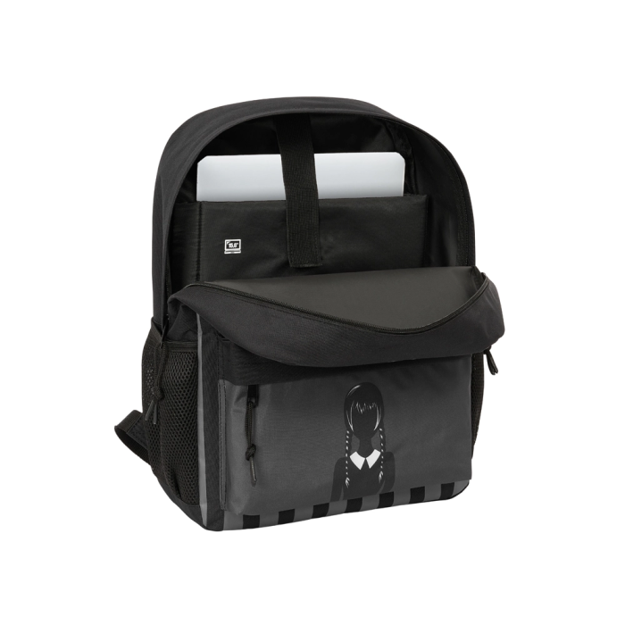 Mochila Escolar Wednesday Negro 32 x 43 x 14 cm 3