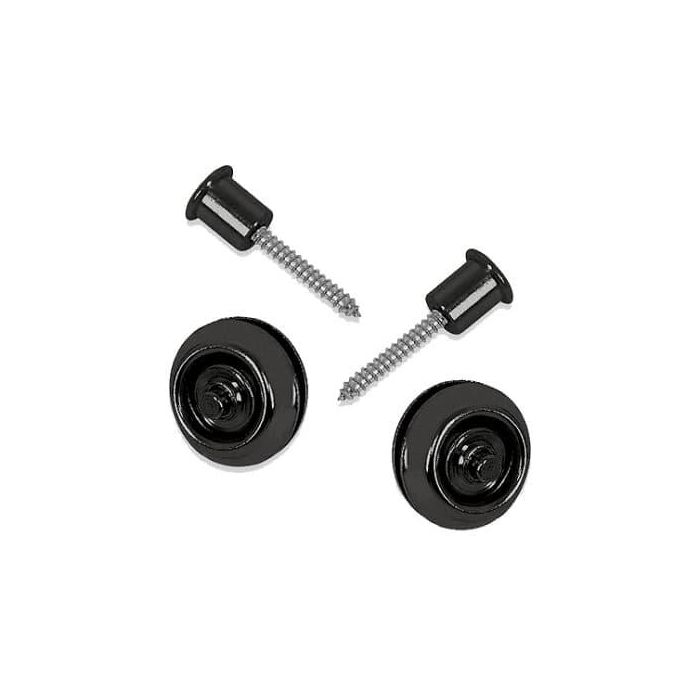 Botón Correa Straplok® Flush Mount (Par) - Negro Botón Correa Straplok® Flush Mount (Par) - Negro