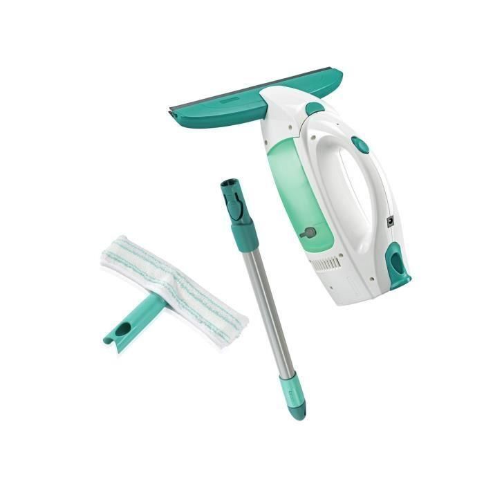 Leifheit 51003 kit de aspiradora de ventanas Dry & Clean con mango y limpiador, limpiador de ventanas sin rayas, limpiador de ventanas multiusos Leifheit 51003 kit de aspiradora de ventanas Dry & Clean con mango y limpiador, limpiador de ventanas sin rayas, limpiador de ventanas multiusos