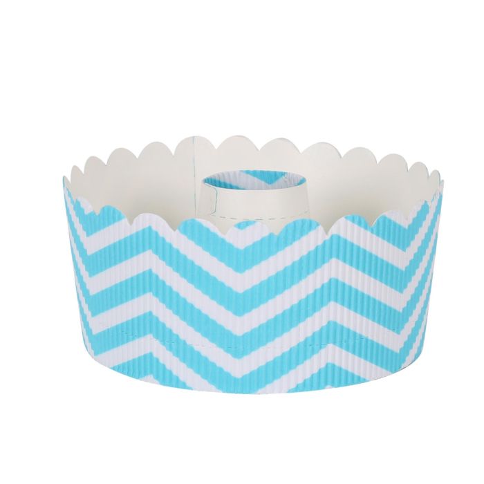 Quttin Set de 5 Moldes para Horno Savarin, Diseño 12x6, 16x19x11 cm (12 Unidades) 2