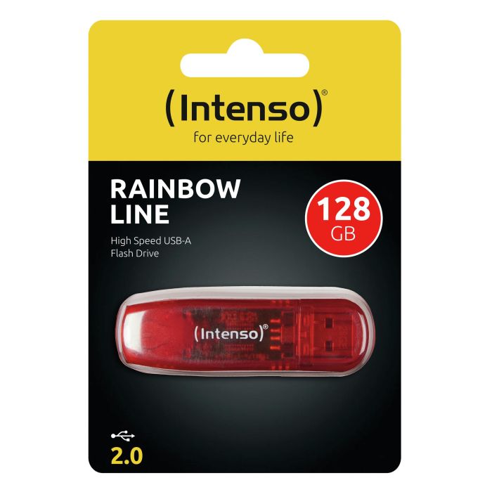 Memoria USB INTENSO Rainbow Line 128 GB