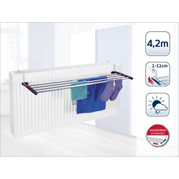 Leifheit 03190 Secador de radiador Adaptable frasco con cierre de pinza 135 ml Ø int. 43 mm Ø ext. 71 mm 1 Leifheit 03190 Secador de radiador Adaptable frasco con cierre de pinza 135 ml Ø int. 43 mm Ø ext. 71 mm 1