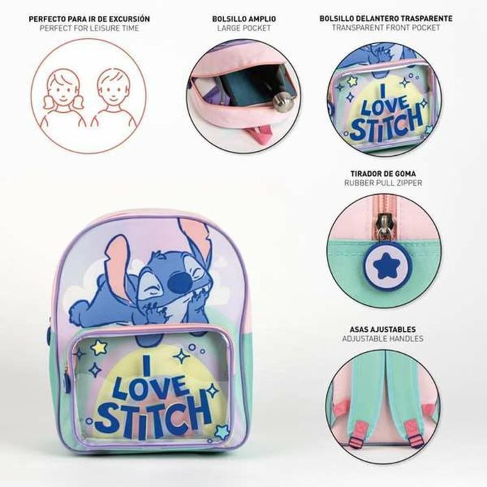 Mochila infantil stitch 2.5 x 3.0 x 1.2 cm 2 Mochila infantil stitch 2.5 x 3.0 x 1.2 cm 2