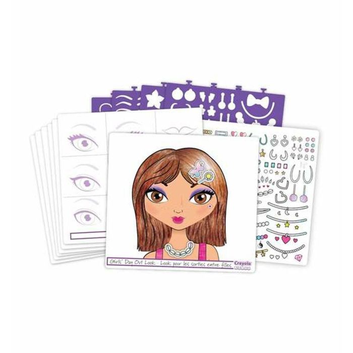 Crayola Álbum de Maquillaje de Estrellas 26x28 cm para Crear Nuevas Combinaciones +8 años 3 Crayola Álbum de Maquillaje de Estrellas 26x28 cm para Crear Nuevas Combinaciones +8 años 3