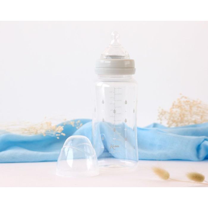 Biberón Anticólicos 360 mL Gris + 6 Meses