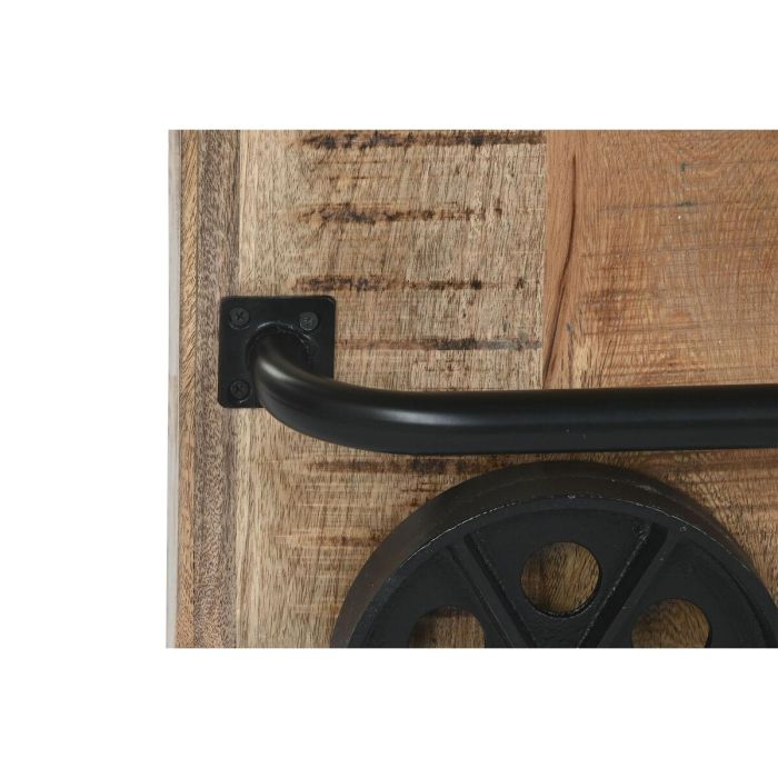 Mueble Bar Vintage DKD Home Decor Natural Negro 53 x 100 x 145 cm 2 Mueble Bar Vintage DKD Home Decor Natural Negro 53 x 100 x 145 cm 2