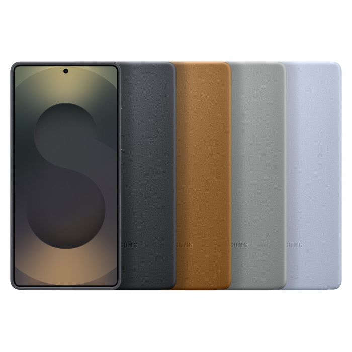 Samsung EF-VS938 Funda para Galaxy S25 Ultra Imitación Piel Gris