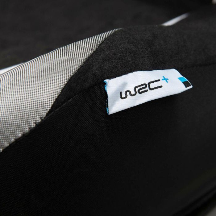 WRC Fundas Asientos Universal Rallye Terciopelo Negro/Malla Plateada - Compatibles Airbag Lateral, 5 Reposacabezas, Asiento Trasero Divisible 2 WRC Fundas Asientos Universal Rallye Terciopelo Negro/Malla Plateada - Compatibles Airbag Lateral, 5 Reposacabezas, Asiento Trasero Divisible 2
