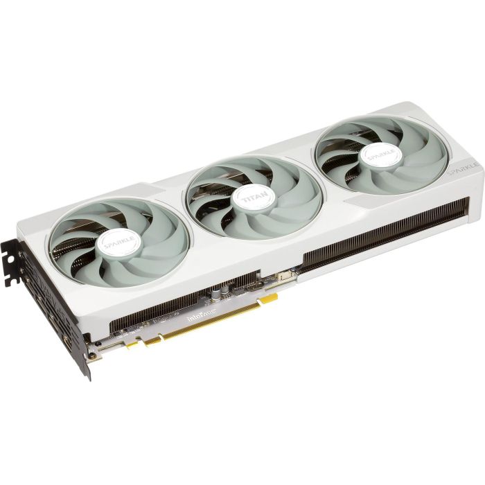 Sparkle B580 12GB GDDR6 Intel Arc Titan Luna OC white 3 ventiladores para gaming PC y trabajo 4 Sparkle B580 12GB GDDR6 Intel Arc Titan Luna OC white 3 ventiladores para gaming PC y trabajo 4