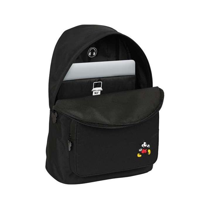 Safta Mochila Mickey Mouse Premium para Portátil 14,1" Negra Poliéster 3 Safta Mochila Mickey Mouse Premium para Portátil 14,1" Negra Poliéster 3