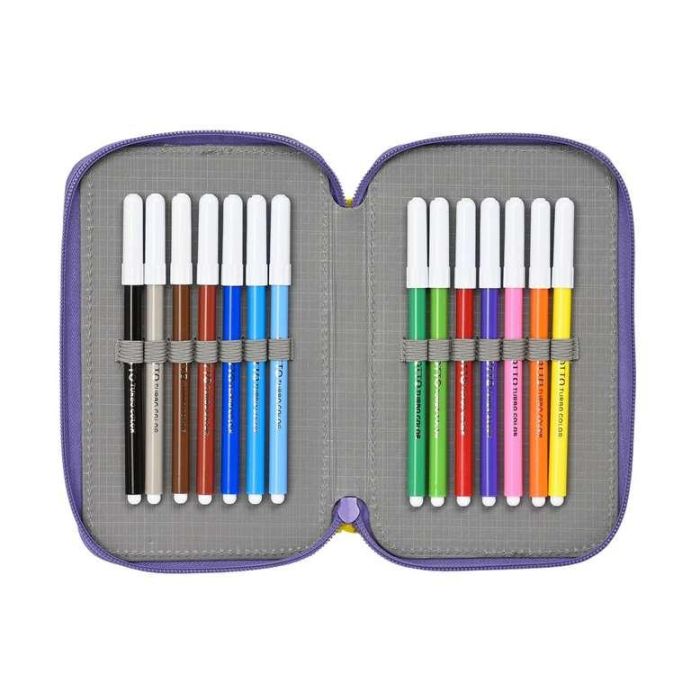 Plumier Doble SuperThings Guardians of Kazoom Amarillo Morado (28 piezas) 9 Plumier Doble SuperThings Guardians of Kazoom Amarillo Morado (28 piezas) 9
