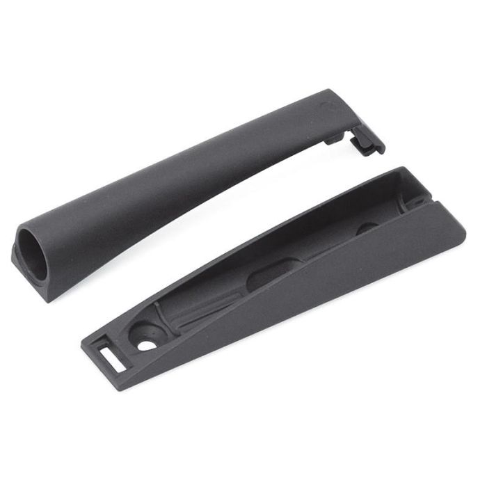 Italiana Ferramenta K-PUSH TECH Pulsador para Apertura Automática de Puertas sin Tiradores Largo 37mm Color Antracita Embutido Regulable