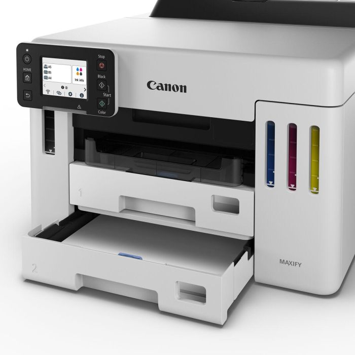 Canon Impresora Maxify GX5550 Megatank, Inyección de Tinta, Wi-Fi, Pantalla Táctil, Impresión A4, Hasta 600 Hojas 1 Canon Impresora Maxify GX5550 Megatank, Inyección de Tinta, Wi-Fi, Pantalla Táctil, Impresión A4, Hasta 600 Hojas 1