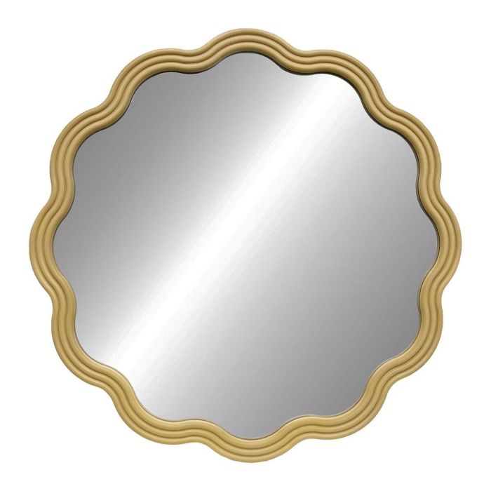 Espejo de pared Versa Dorado 3 x 60 x 60 cm 1 Espejo de pared Versa Dorado 3 x 60 x 60 cm 1