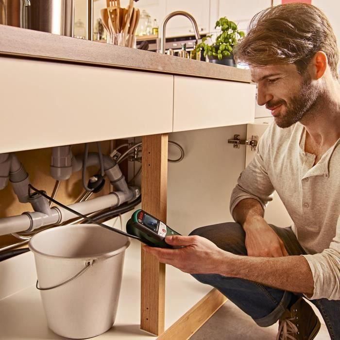 Cámara de inspección UniversalInspect de Bosch (endoscopio con un diámetro de 8 mm para imágenes en color de alta calidad con 3 Cámara de inspección UniversalInspect de Bosch (endoscopio con un diámetro de 8 mm para imágenes en color de alta calidad con 3