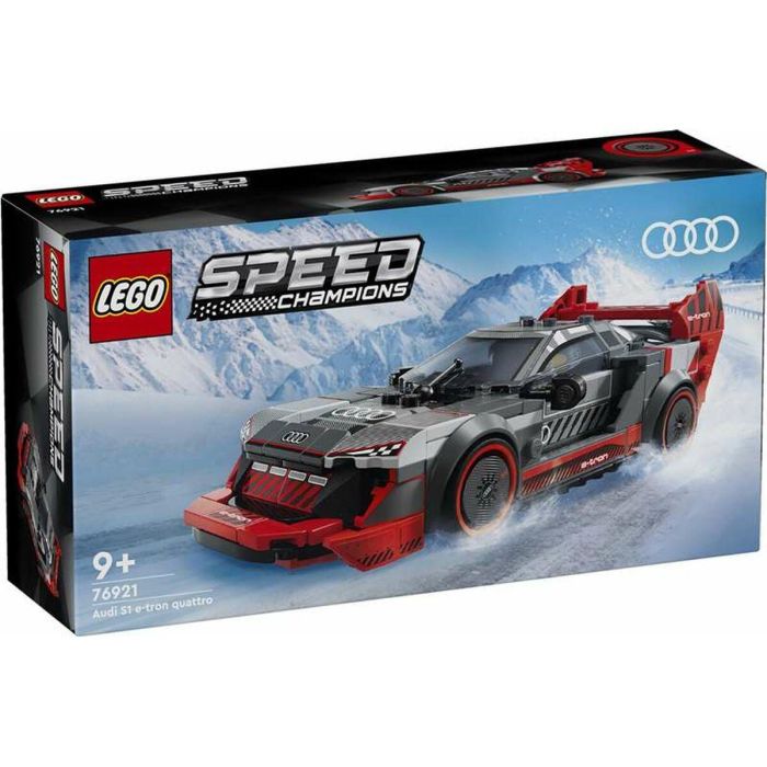 LEGO Speed Champions 76921 Coche de Carreras Audi S1 e-Tron Quattro, Vehículo de Juguete