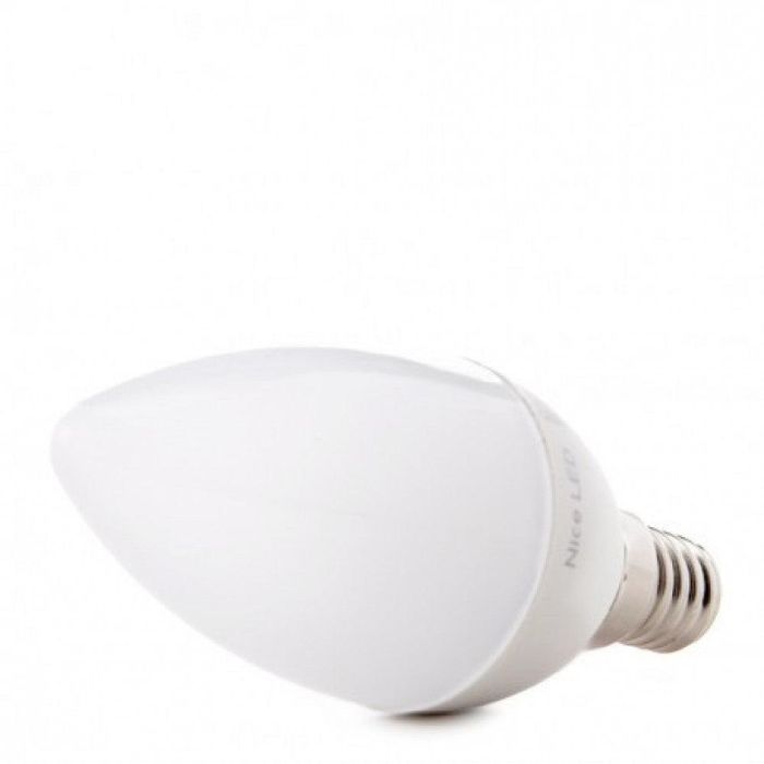 Pack 5 Bombillas LED E14 5W 410Lm 6000ºK 40.000H [HO-C37-E14-5W-RC-CW-PK5-AP] 3