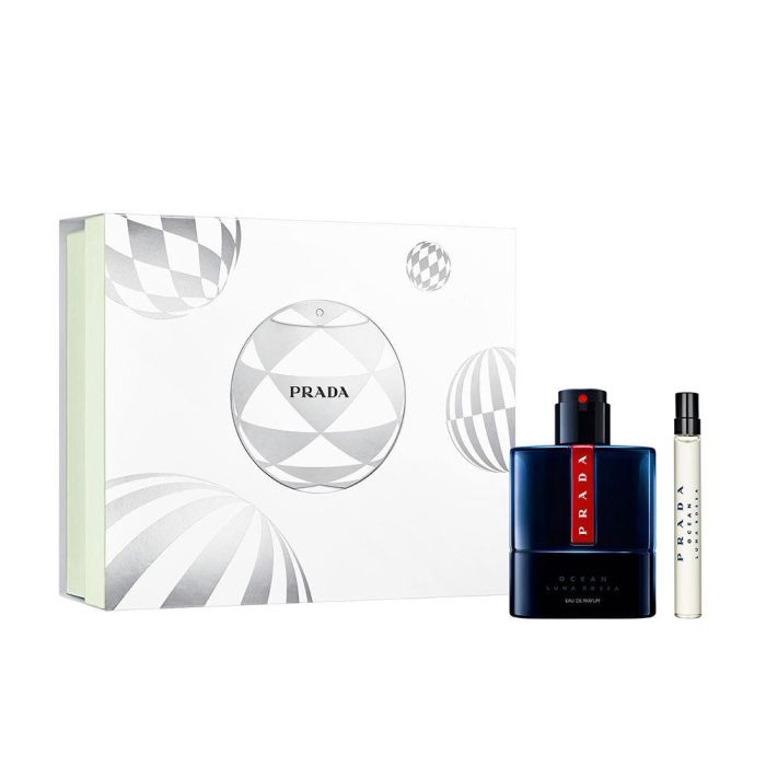 Prada Luna Rossa Ocean Eau de Parfum Estuche Set de Fragancia para Hombre 100ml + 10ml Vaporizador Prada Luna Rossa Ocean Eau de Parfum Estuche Set de Fragancia para Hombre 100ml + 10ml Vaporizador