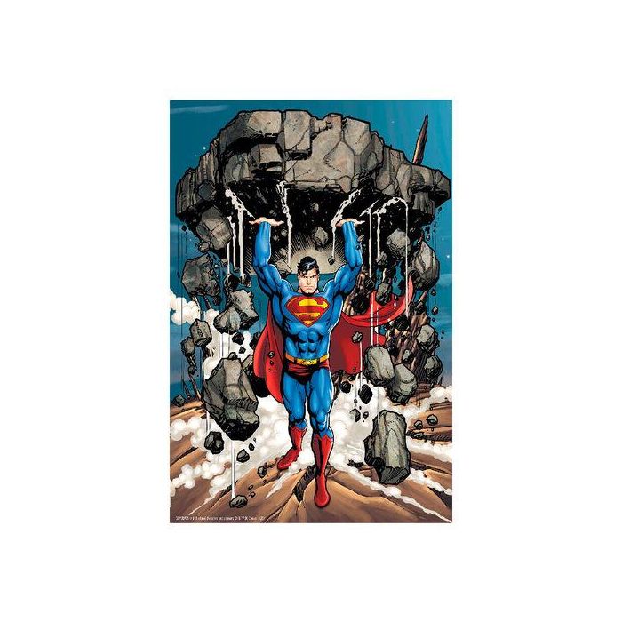 Prime 3D Puzzle 3D Lenticular DC Comics Superman - Efecto 3D, 31 x 46 cm