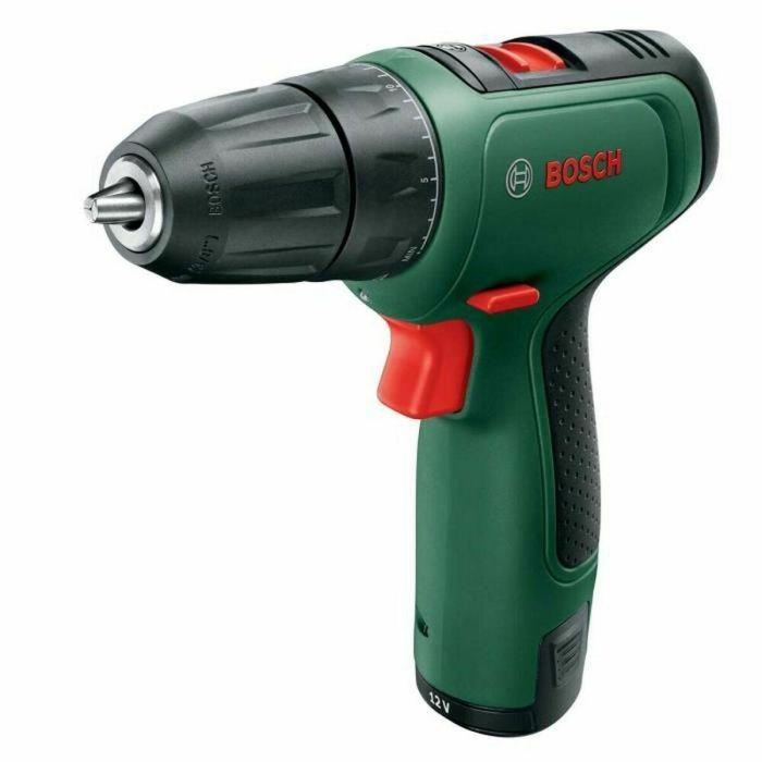 Bosch EasyDrill 1200 Taladro Inalámbrico con 20 Posiciones Par y Taladrado, 2 Velocidades, LED y 1 Batería 1.5 Ah 4