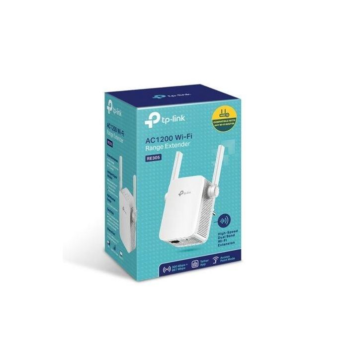 Repetidor Inalámbrico TP-Link RE305 1200Mbps/ 2 Antenas 3 Repetidor Inalámbrico TP-Link RE305 1200Mbps/ 2 Antenas 3