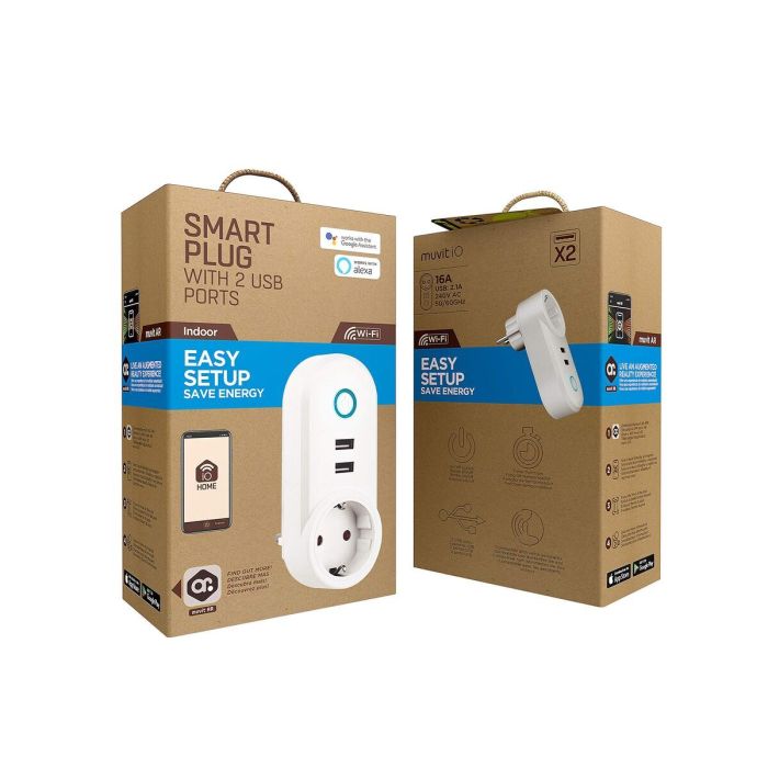 muvit iO enchufe inteligente Wifi con 2 USB 1 muvit iO enchufe inteligente Wifi con 2 USB 1