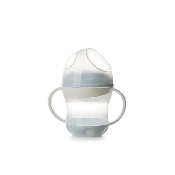 THERMOBABY Vaso antigoteo + tapa - Flor azul THERMOBABY Vaso antigoteo + tapa - Flor azul