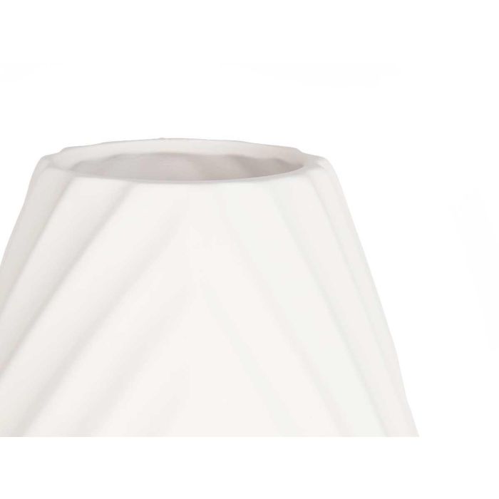 Jarrón Cerámica Raya Diagonal 41 cm Blanco - Giftdecor (2 Unidades) 3 Jarrón Cerámica Raya Diagonal 41 cm Blanco - Giftdecor (2 Unidades) 3