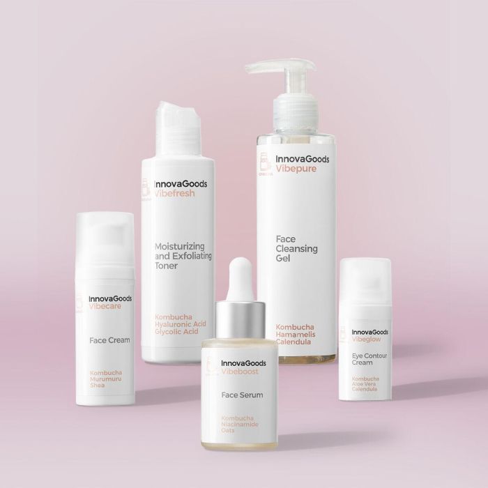 Pack de Rutina Facial Kombucha InnovaGoods Pack de Rutina Facial Kombucha InnovaGoods