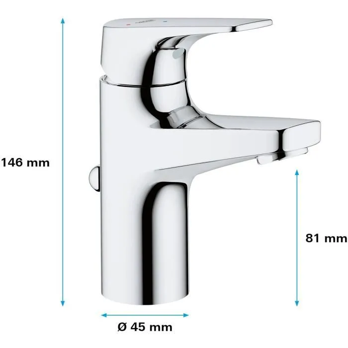 Grohe Mezclador Monomando de Lavabo Tamaño S
