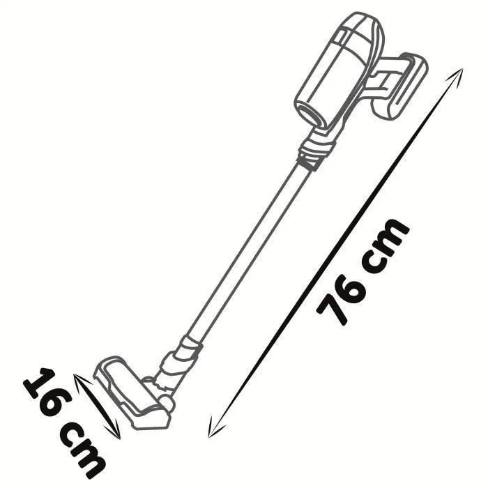 Smoby SMO3032163302230 Aspiradora escoba Rowenta X Force Flex para 3 años 1