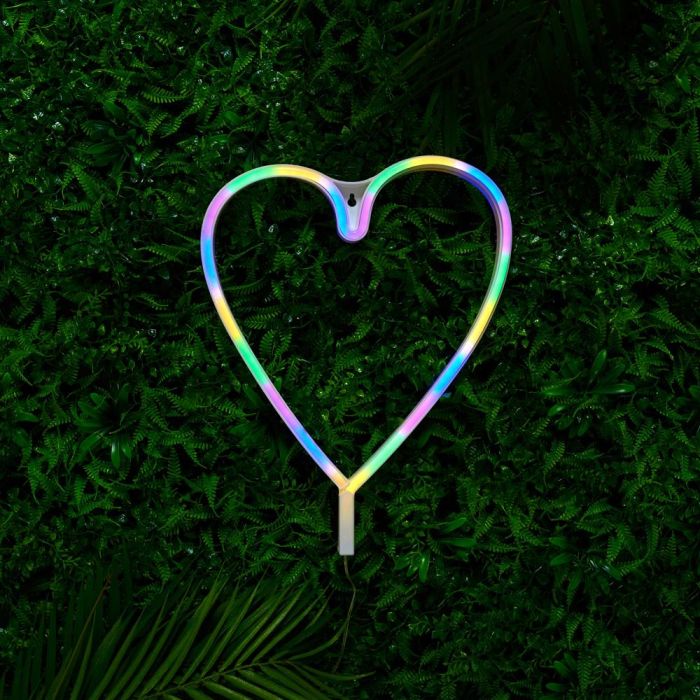 Deco Neón Led Corazón Colores Home Deco Factory 3 Deco Neón Led Corazón Colores Home Deco Factory 3